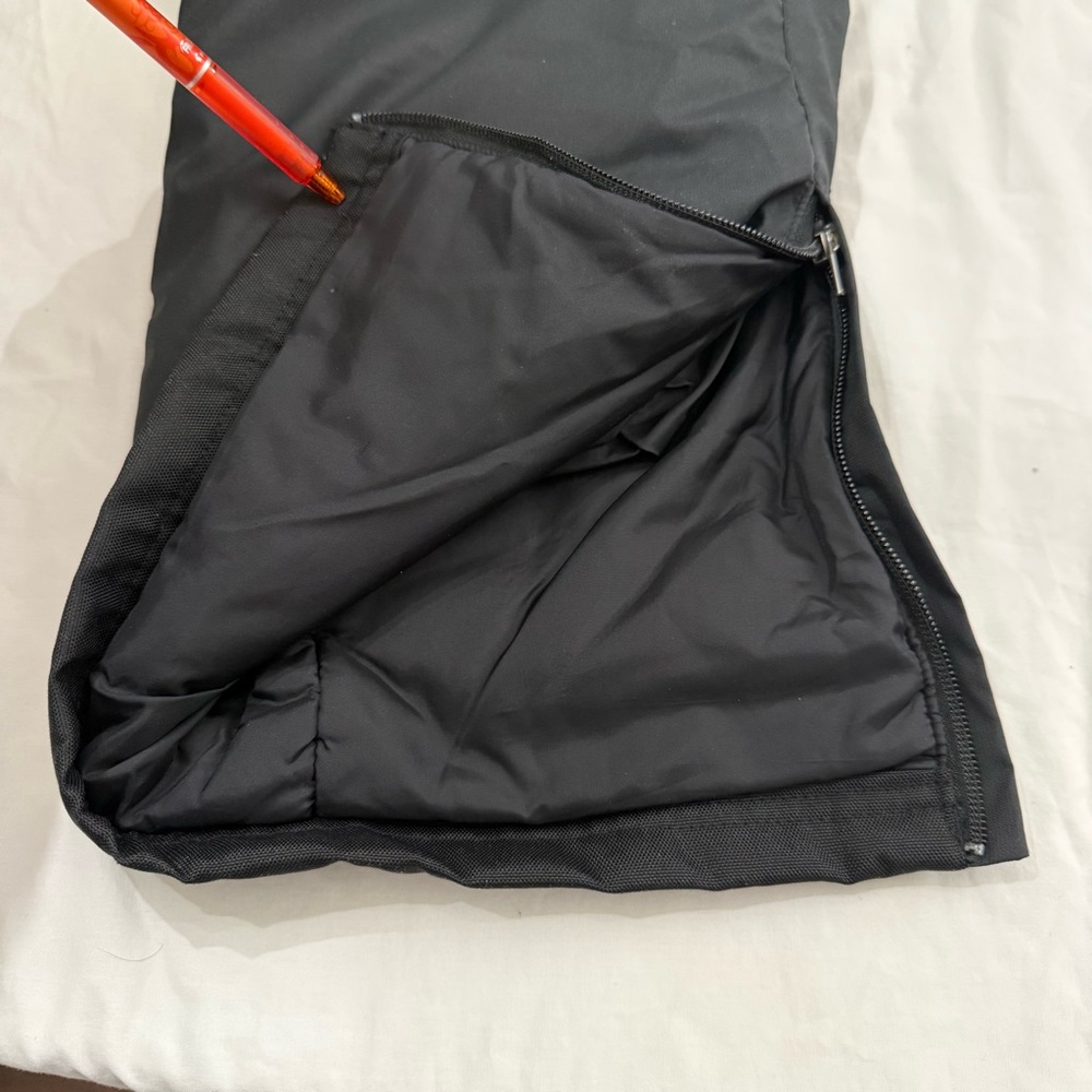 LL Bean Kids Cold Buster Snow Ski Pants Black Winter Waterproof Insulated Sz 12 - Picture 12 of 12